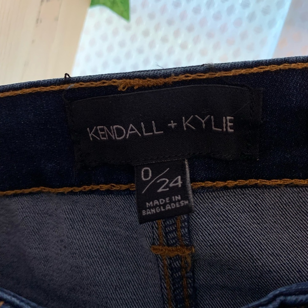 Blue Jean shorts,never been worn,Kendall&Kylie - Picture 2 of 3